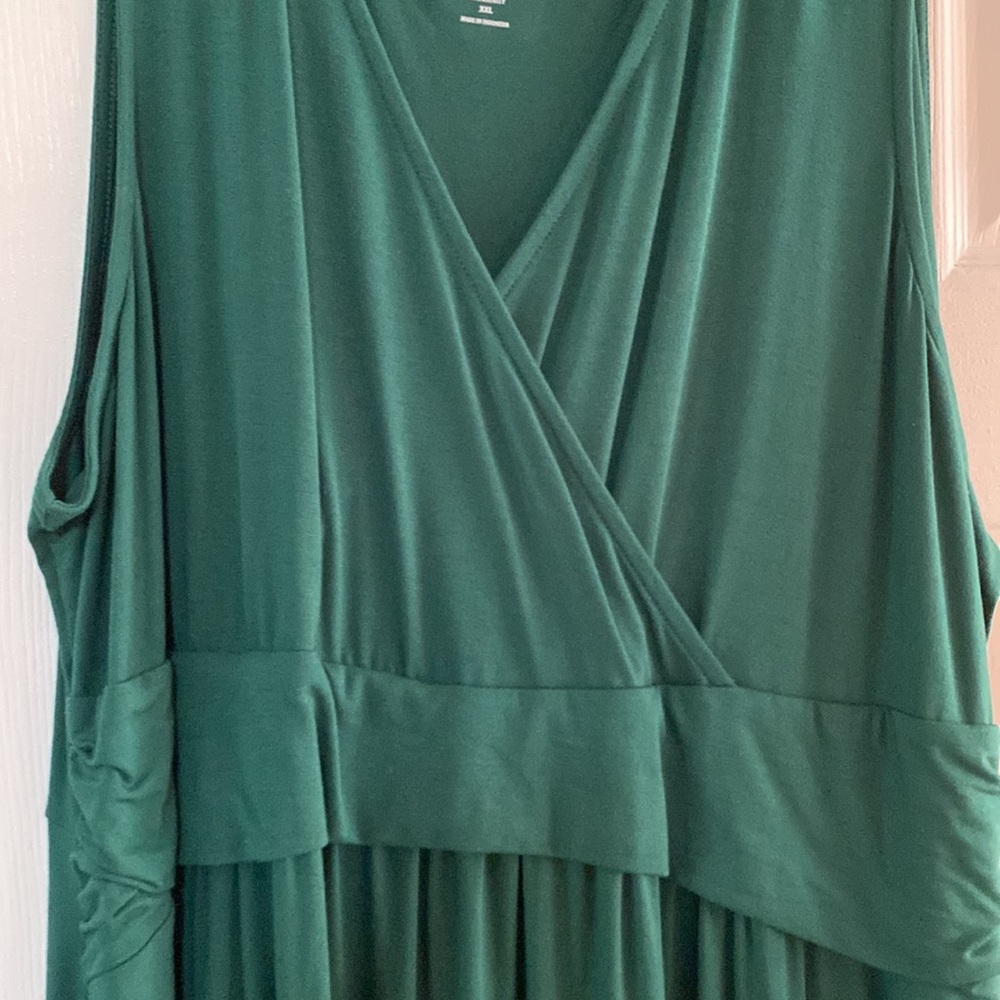 👗 old navy maternity xxl green dress